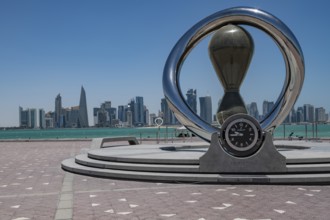 Monument, Hublot company, luxury watches, Doha, Qatar, Orient, Middle East, Asia