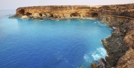 Ajuy beach Fuerteventura at Canary Islands of Spain