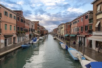 Rio dei Vetrai on Murano Island, District of Venice, Italy, Europe