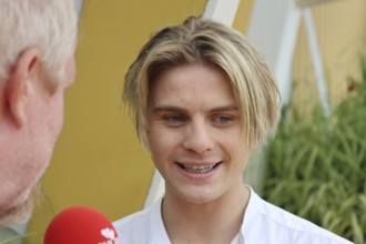 Vincent Groß (singer/musician) in the ARD TV programme