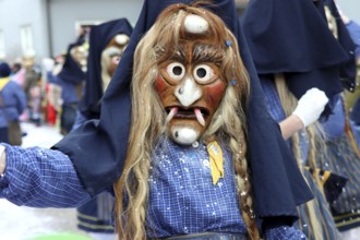 Large Swabian-Alemannic carnival parade