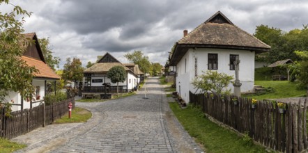 Holloko, Hungary, 3 October, 2022: view of the historic village center of Holloko, Europe