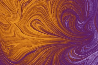 Abstract colored background. Marbling of aqueous surface design