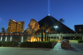 Luxor Hotel and Casino in Las Vegas, USA, North America