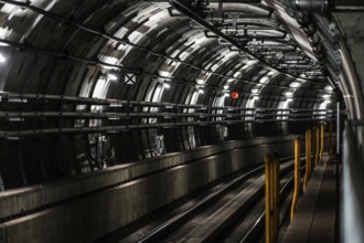 Sendai municipal subway tunnel. Shooting Location: Sendai, Miyagi Prefecture