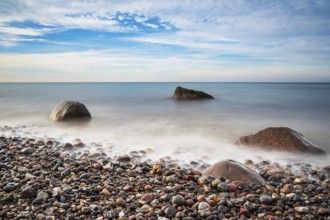 Stones on the Baltic coast near Elmenhorst