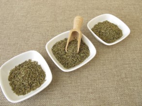 Whole dried seeds of cumin, Cuminum cyminum