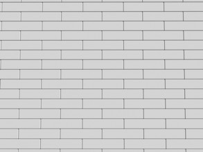 3d illustration of a white brick wall