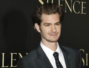 Andrew Garfield at the Los Angeles premiere of 'Silence' held at the Directors Guild Of America in