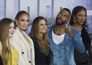 Lucy Paez, Jennifer Lopez, Niki Caro, Omari Hardwick and Yvonne Senat Jones at the Los Angeles