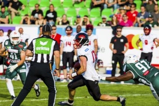 erima GFL; Schwäbisch Hall Unicorns - Saarland Hurricanes im Optima-Sportpark Schwäbisch Hall am 29