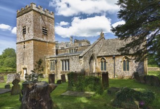 St. Mary Church in Cotswolds, Chastleton, UK