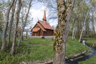 Pictures of the stave church Stiege in the Harz Selketal Selketalstieg