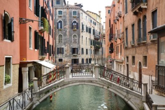 Dilapidated palaces in the San Marco neighbourhood, Venice, Italy Venice, Italy, Europe