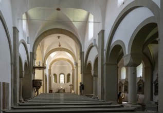 Heiningen, former monastery church of St Peter and Paul, view to the east