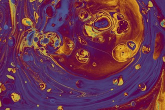 Traditional Ottoman Turkish abstract marbling art patterns as background