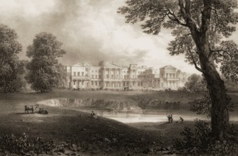 St James's Park, Buckingham Palace, London, England, after William Gauci, 1823