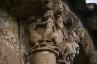 Church of Santa María La Mayor, Romanesque, 12th century, Villacantid, Cantabria, Spain, Europe