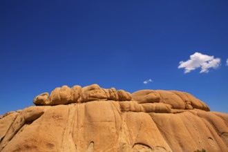 Joshua Tree National Park Jumbo Rocks in Yucca valley Mohave Desert California USA
