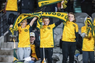 MELBOURNE, AUSTRALIA, JULY 14 : Fans as Australia plays France in the World Cup 2023 Send Off