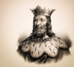Clovis, Chlodovechus, Chlodwig I., Chlodowech, 466-511, King of the Franks of the Merovingian