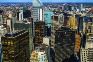 The view from the Rockefeller Center (Top of the Rock). Shooting Location: New York, Manhattan