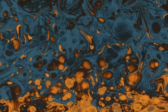 Abstract colored background. Marbling of aqueous surface design