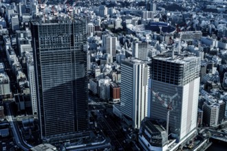 Cityscape seen from the Yokohama Landmark Tower. Shooting Location: Yokohama-city kanagawa
