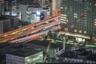 Night view seen from the Yokohama Landmark Tower. Shooting Location: Yokohama-city kanagawa