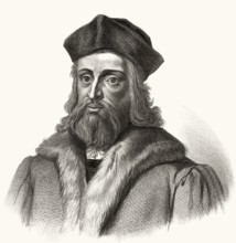 Jerome of Prague, Hieronymus von Prague, ca. 1365, 1416, a Bohemian scholar and founder of the