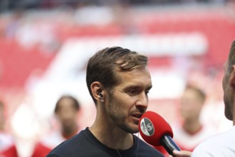 Coach Julian Schuster (SC Freiburg) at the football test match: SC Freiburg, AC Florence