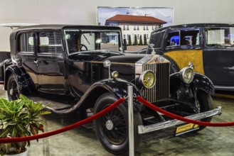 MOSCOW - AUG 2016: Rolls Royce 20/25 1930 presented at MIAS Moscow International Automobile Salon