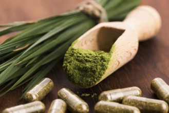 Young barley graß Detox superfood