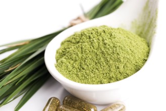 Young barley graß Detox superfood