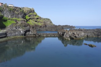 Lava swimming pool in Seixal, Madeira