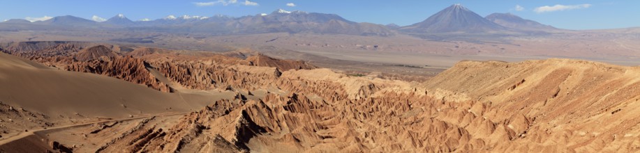 The Valle de la Muerte in Chile