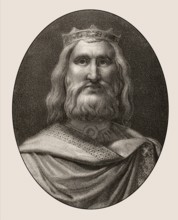 Clovis, Chlodovechus, Chlodwig I., Chlodowech, 466-511, King of the Franks of the Merovingian