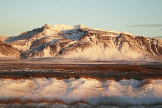 Arnarstapi at the Snäfellsnes Peninsula, Iceland, Europe in Winter, Europe
