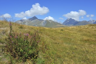 Great St Bernard Pass in autumn.Great St Bernard Pass in autumn
