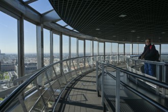 Faro de Moncloa observation tower, Madrid, Spain, Europe