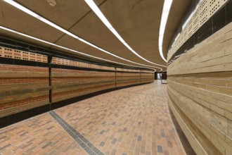 City, underground walkway connection, Montreal, Province of Quebec, Canada, North America