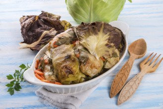 Baked cabbage rolls