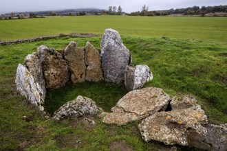 Dolmen of the Cotorrita, Neolithic burial chamber, municipality of Los Altos, Las Merindades,