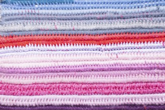 Crochet background with different colors, for design