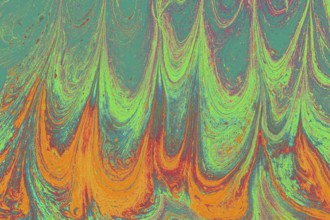 Beautiful marbled Ebru art texture for poster, print or cover design