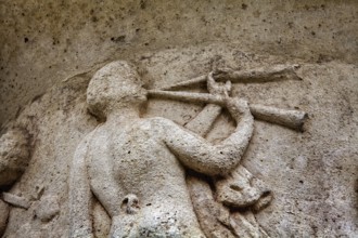 Greek mythology, old Greek vase relief