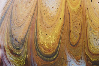 Abstract marbling art patterns in paint as background