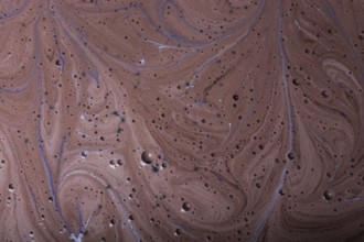 Beautiful abstract art of Ebru marbling painting techniques on water with paints