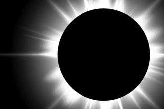 A black hole is a mathematically defined region of space-time with such a strong gravitational pull