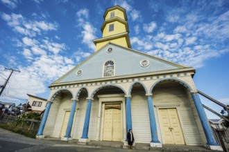 Kirche von Chonchi, - Kirche von San Carlos Borromeo -, 18. bis 19. Jahrhundert, Nationales